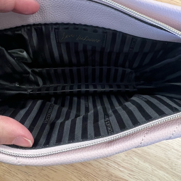 Victoria's Secret Light Pink Quilted Crossbody Bag - Picture 7 of 12